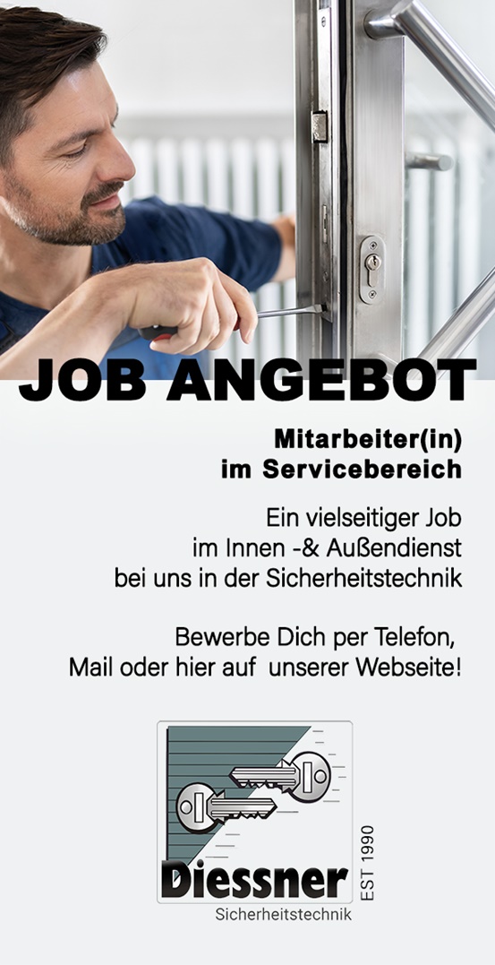 Job-Angebot - Servicemitarbeiter Sicherheitstechnik